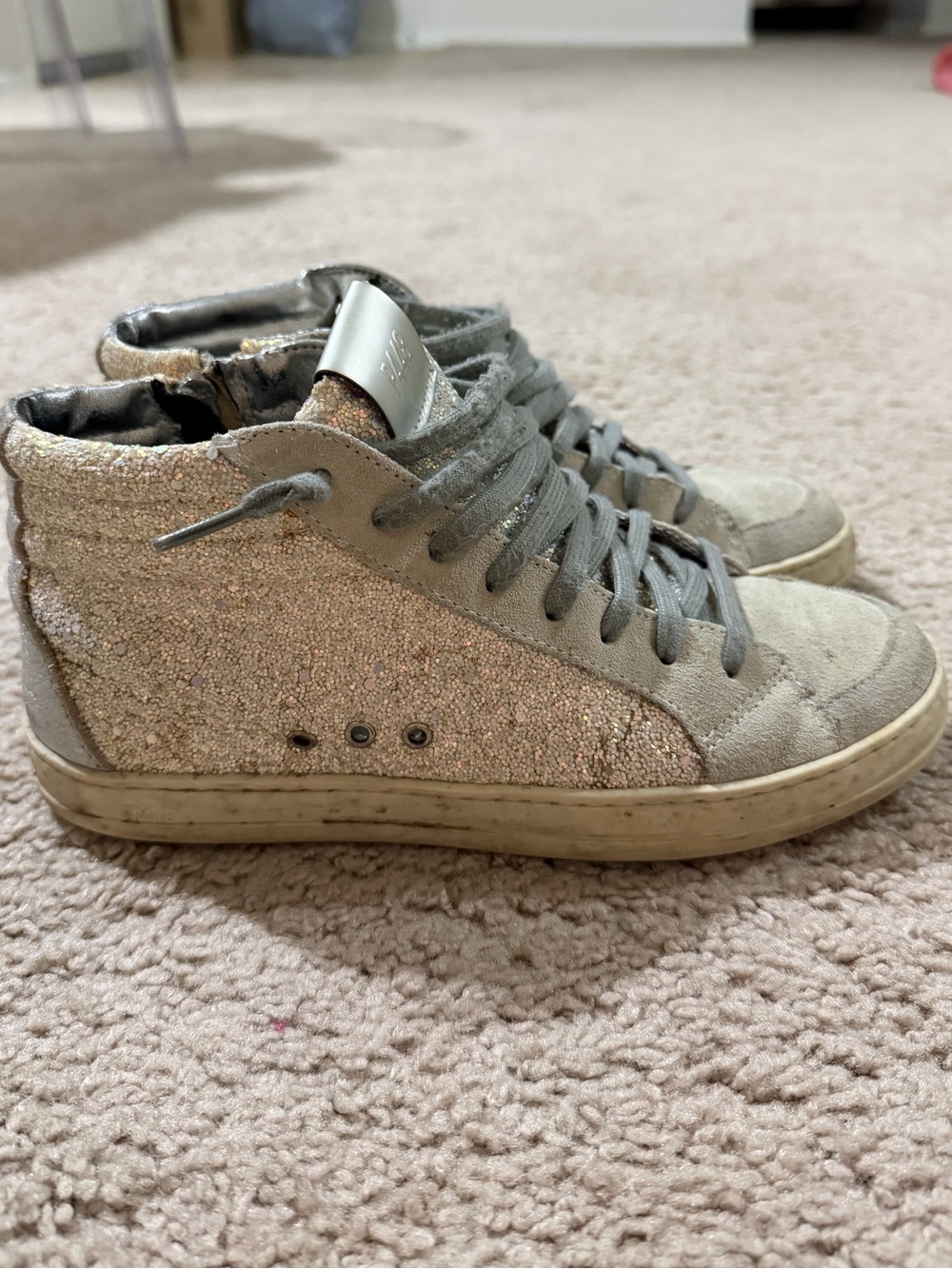 P448 Glitter Skate Sneaker